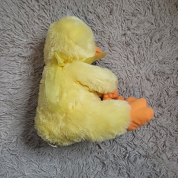 Duck with Baby Duckling Stuffed Animal Plush Toy Easter Spring Basket Yellow New - Picture 5 of 13